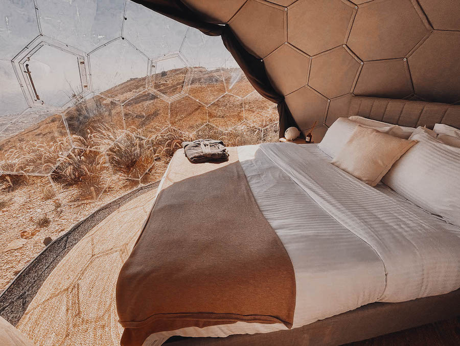 Geräumiges Glamping-Pod
