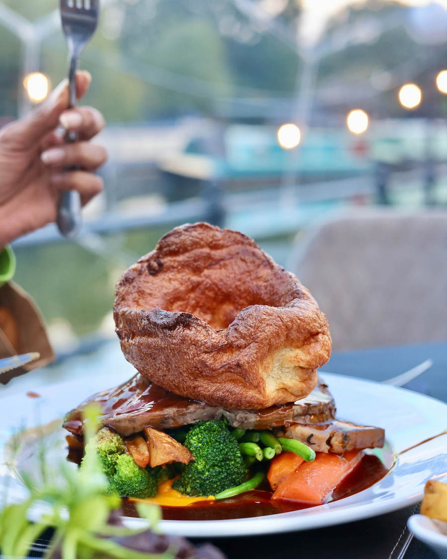 Abendessen im Freien