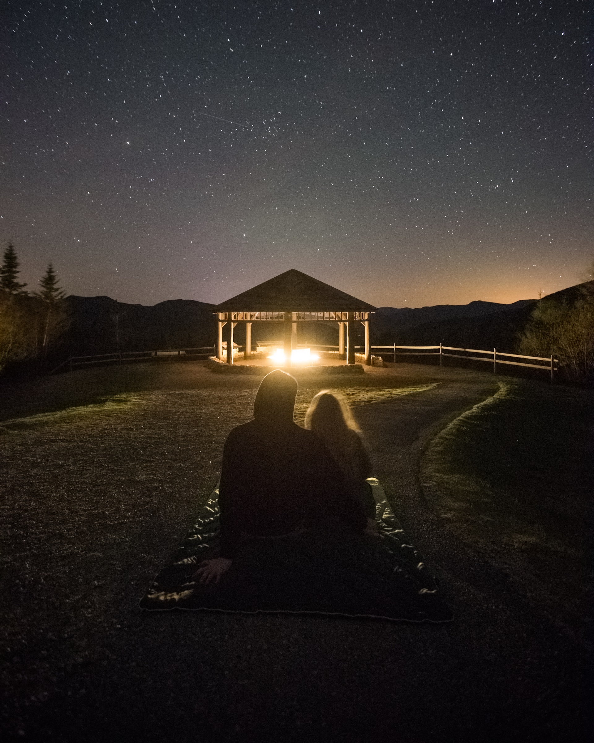 l'observation des étoiles sur le glamping
