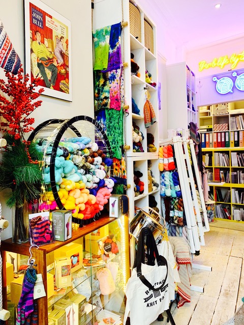 Negozio Tribe Yarns a Londra