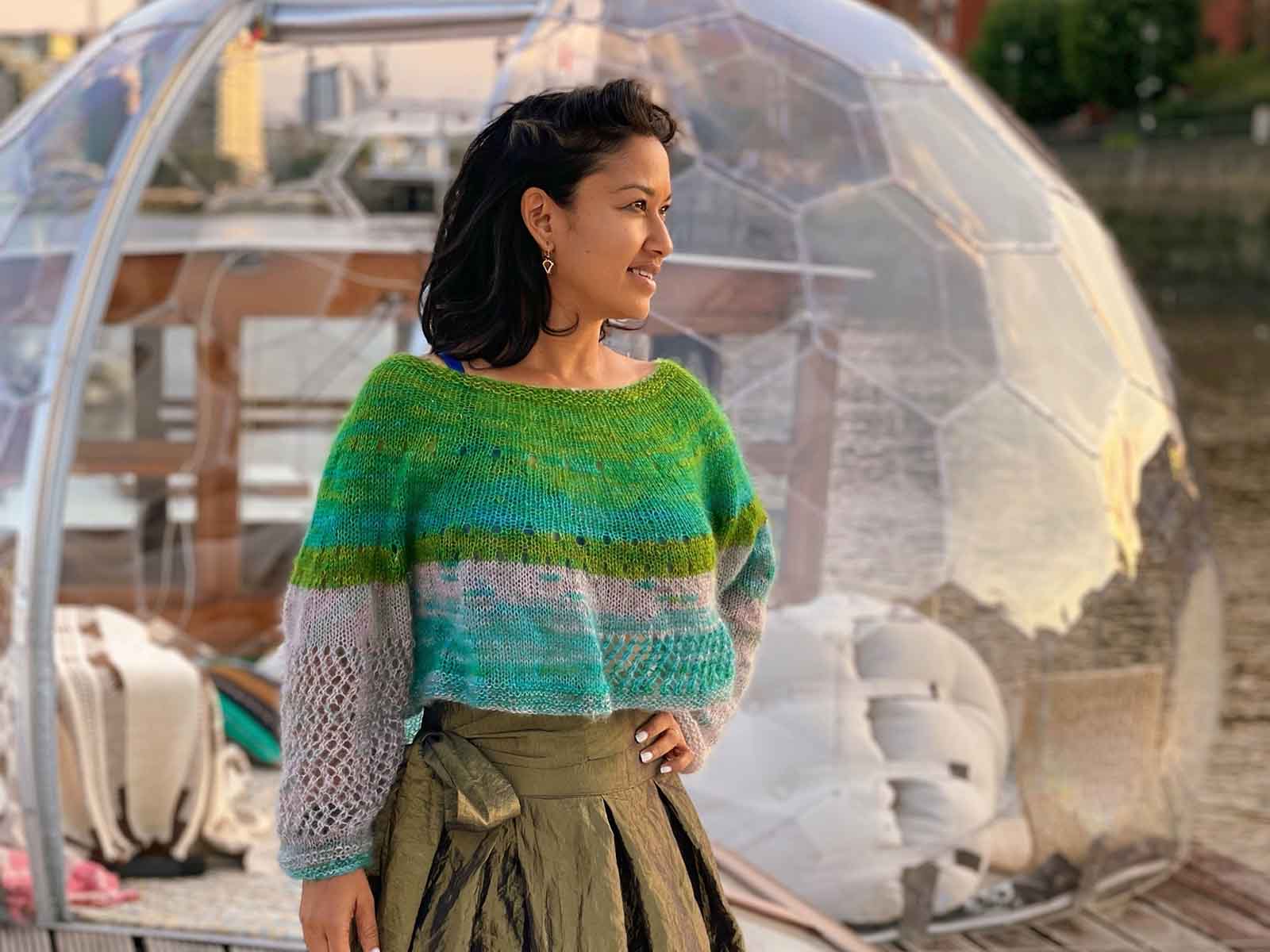 Milli Abrams davanti alla cupola
