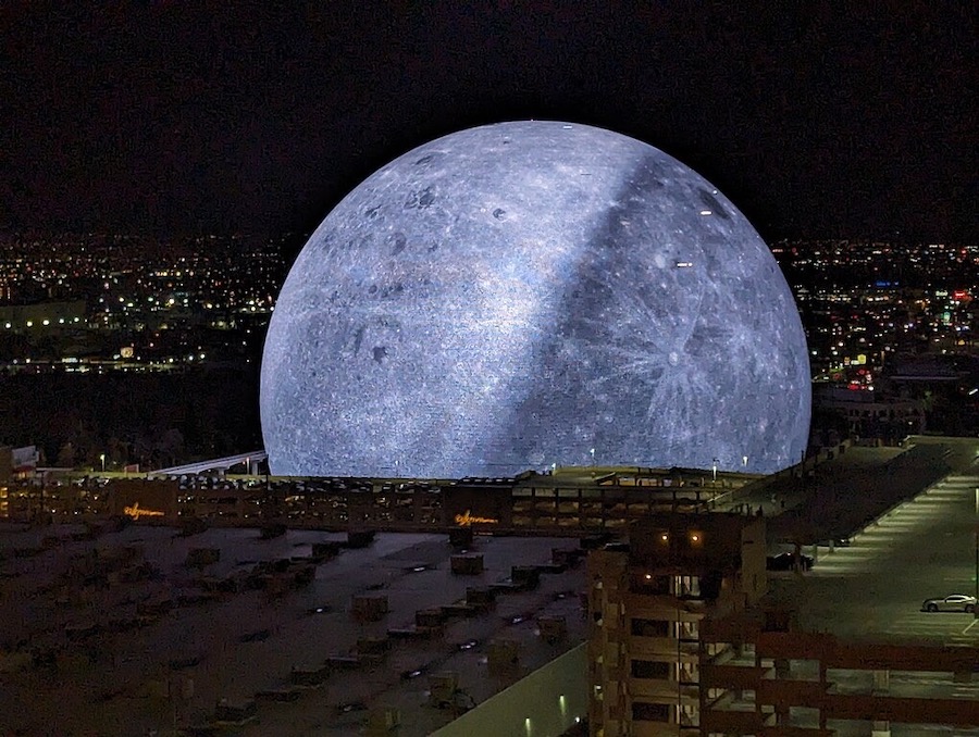 Sphärenkuppel in Las Vegas