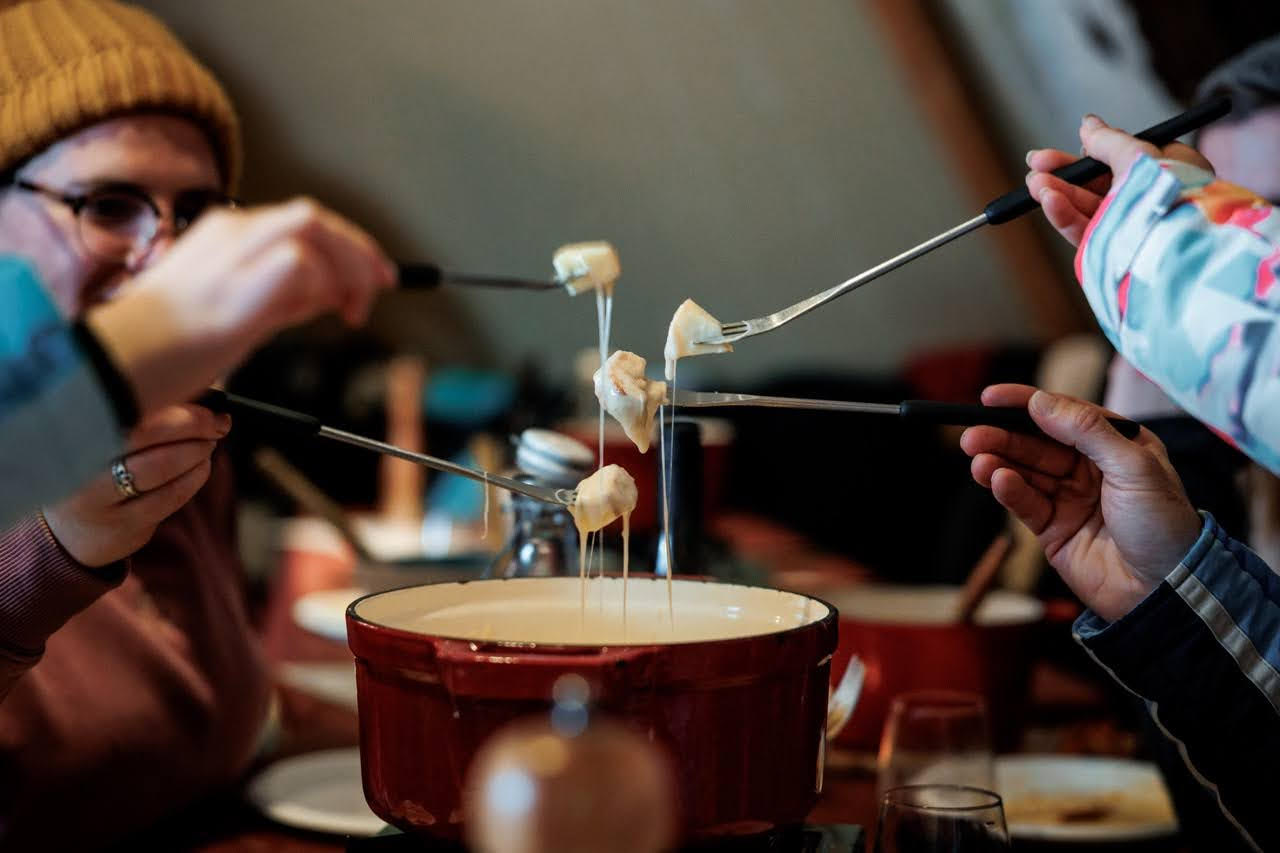 Käsefondue im Alpinen Naturerlebnis
