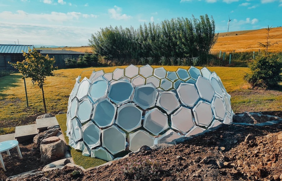 Modularität der Hypedome Öko-Kuppeln
