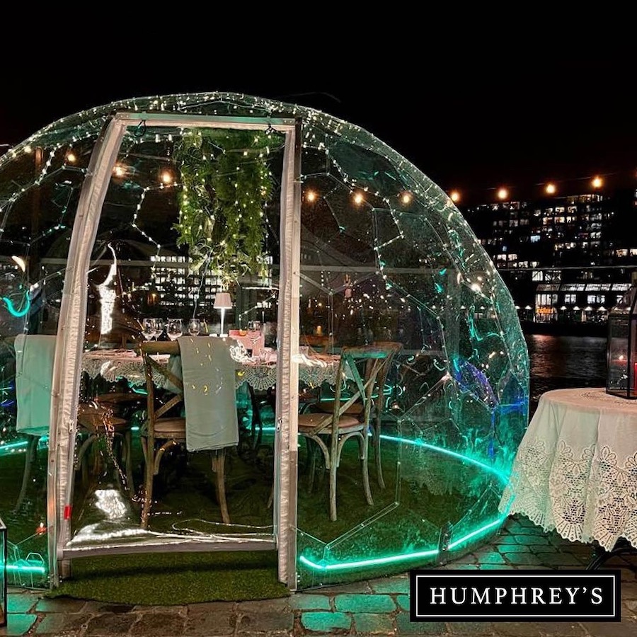 Esskuppel in Humphrey's Rotterdam
