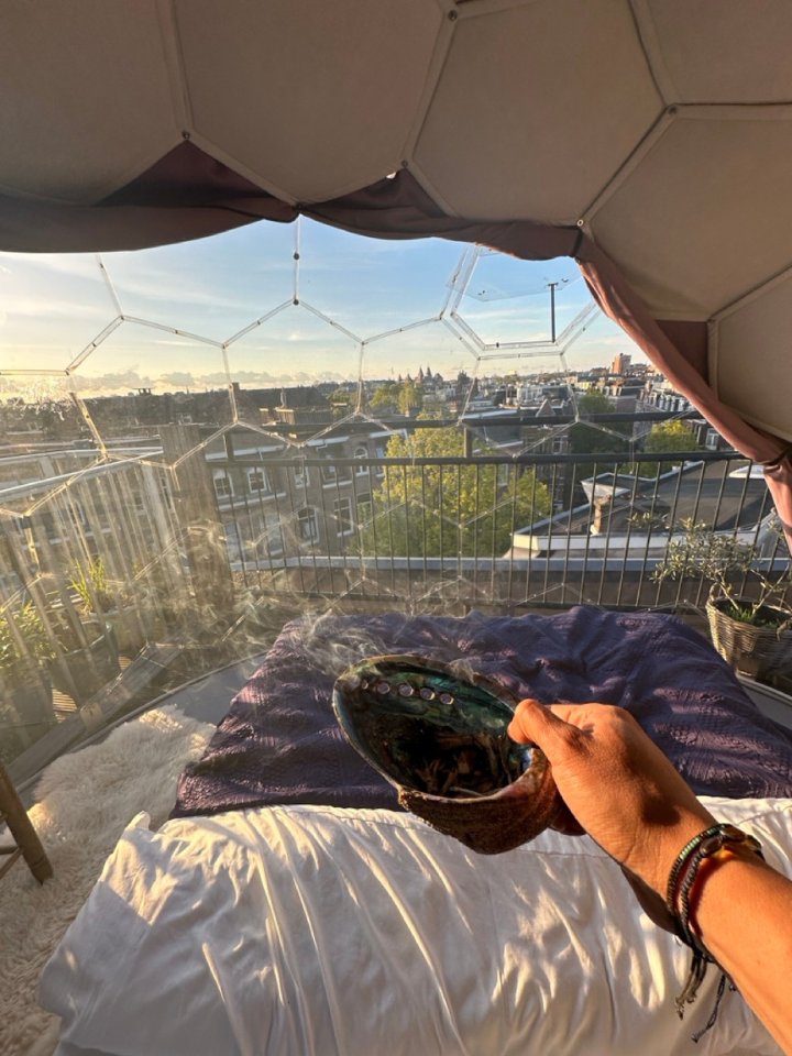 Schöner Morgen im Amsterdamer Dom