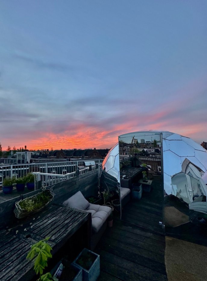 Spiegel Amsterdamer Kuppel in Amsterdam