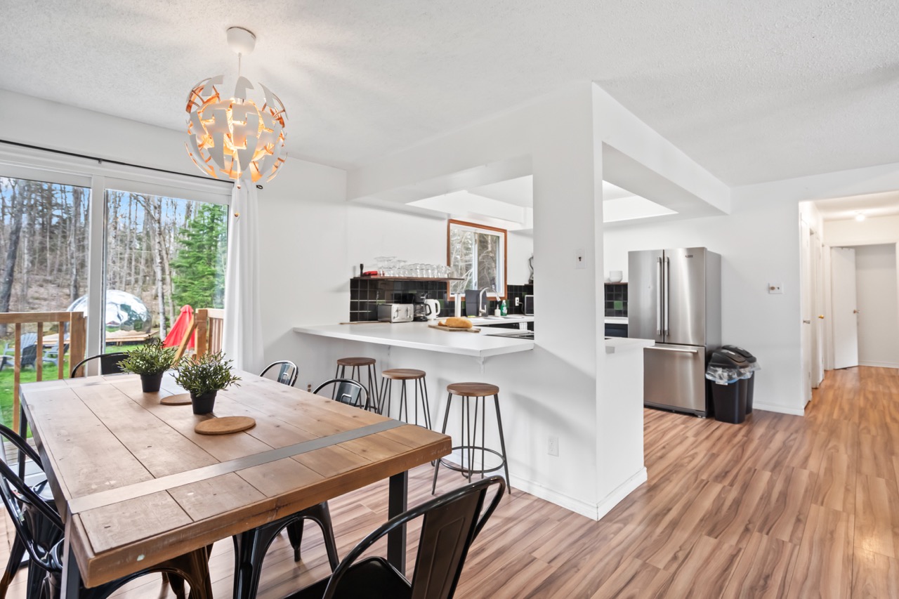 Chalet Airbnb en Ontario - cuisine