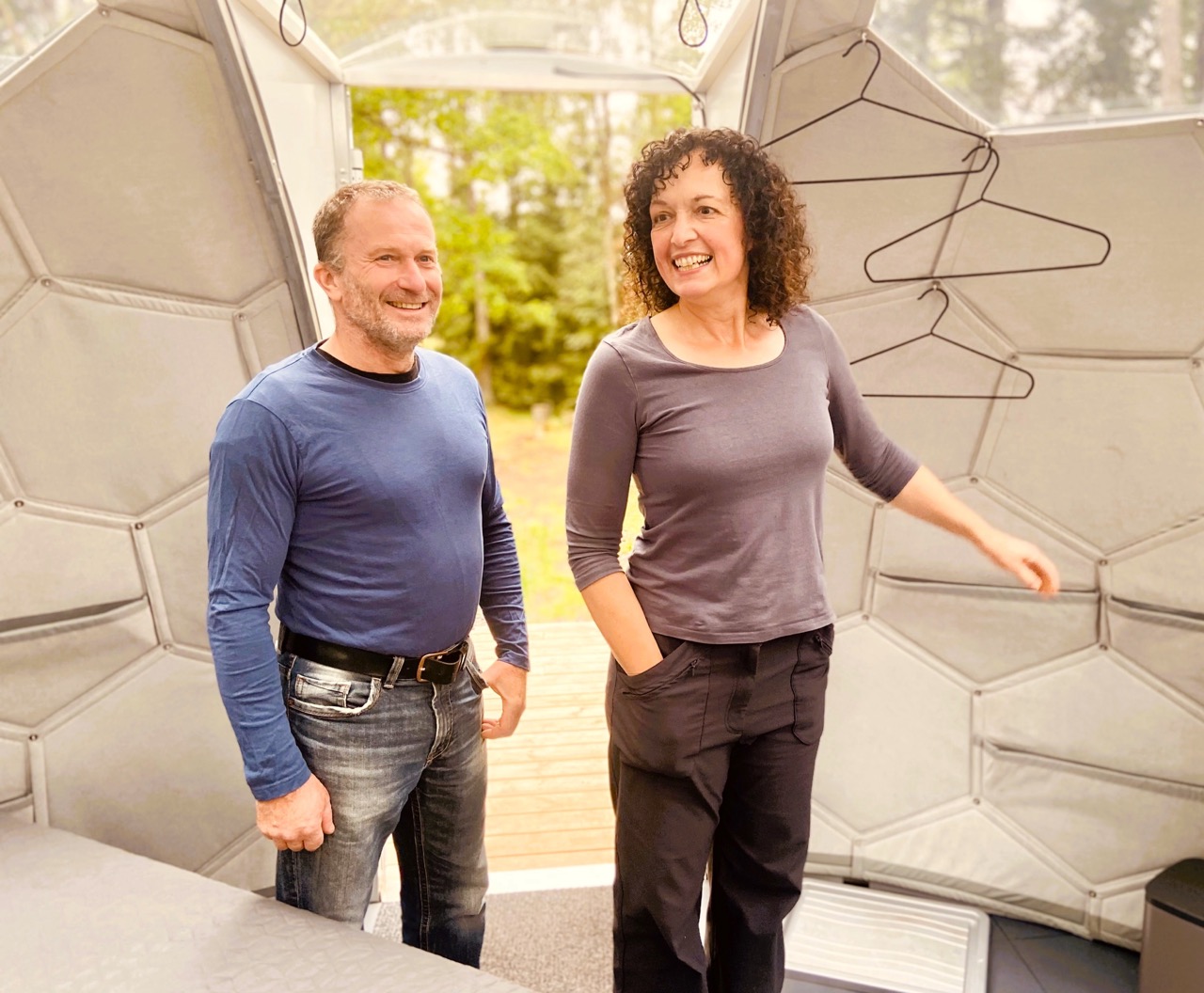 Stephanie Golay e Nils Golay - proprietari di Villa Vilan