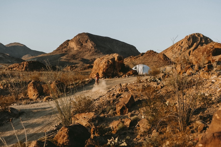 Die Wüstenlandschaft der Space Cowboys, Terlingua