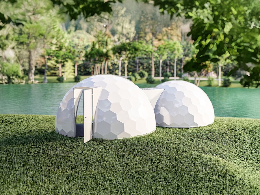 due domestiche collegate in una configurazione multi-dome