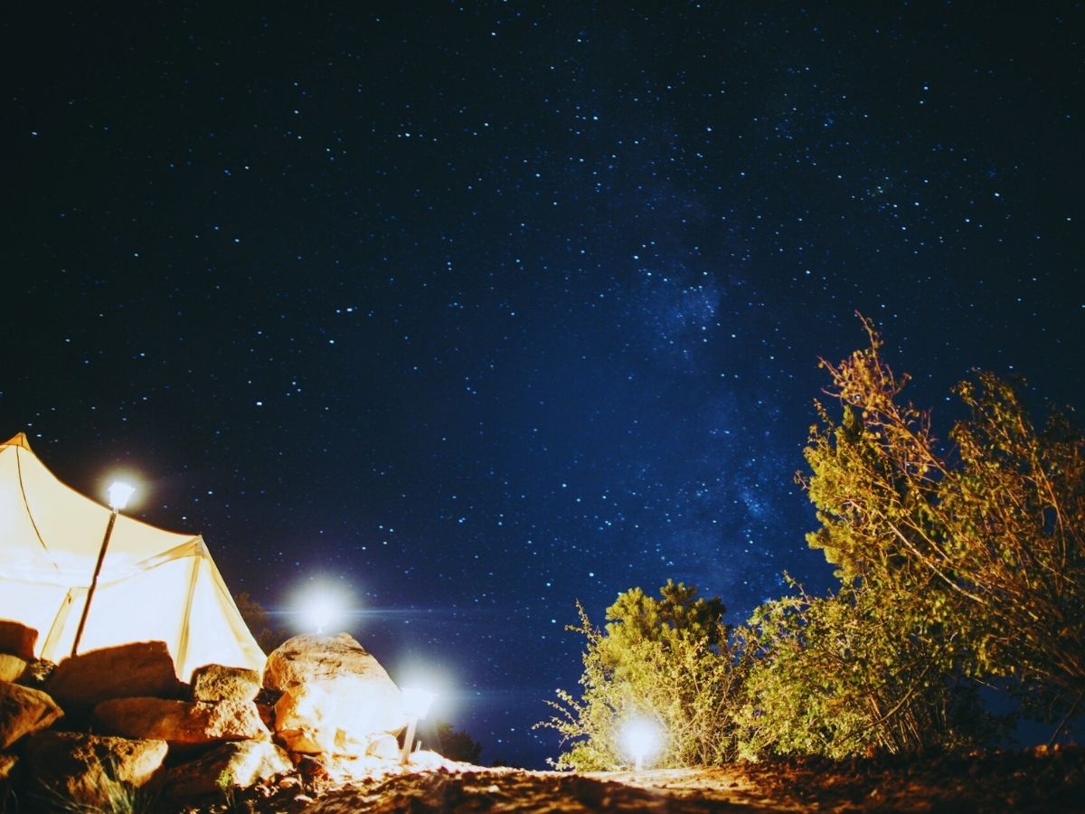 USP di un glamping a cielo aperto