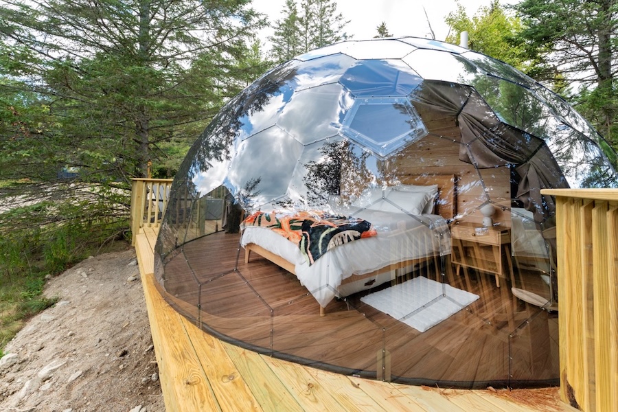 Hypedome Glamping-Kuppelsuite
