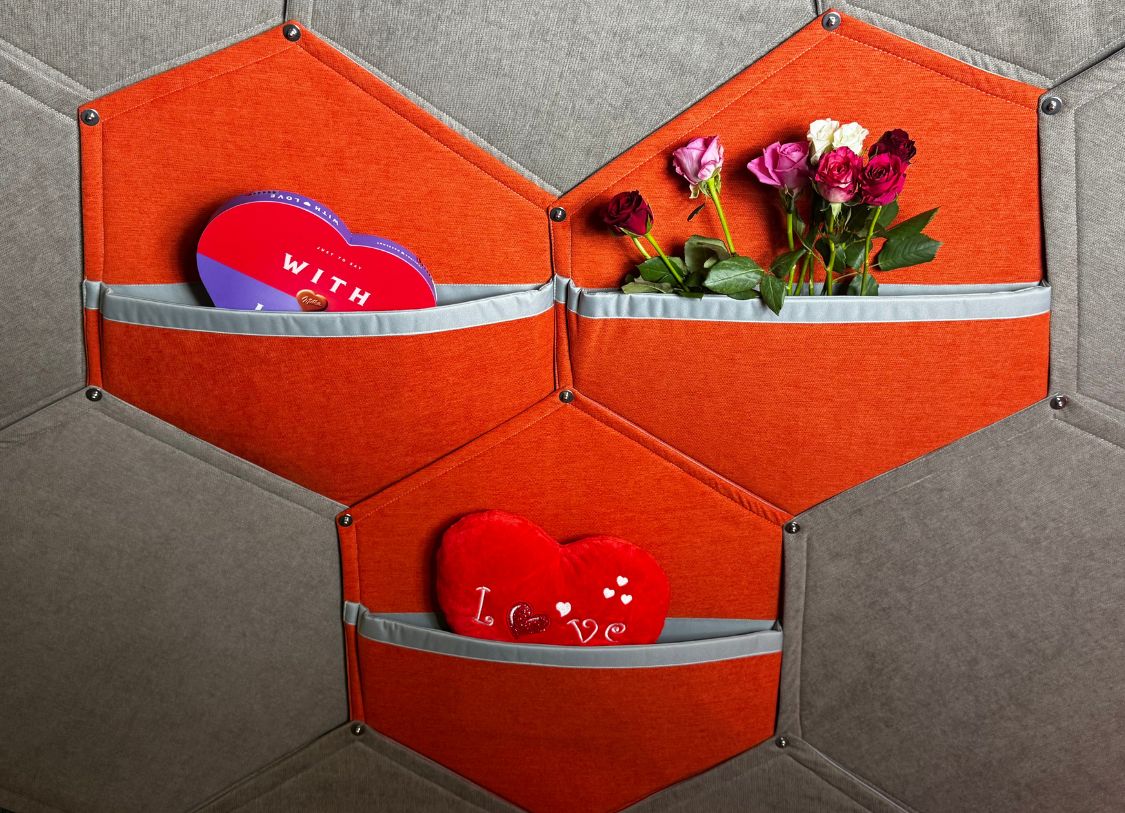 pochettes murales Hype.rouge