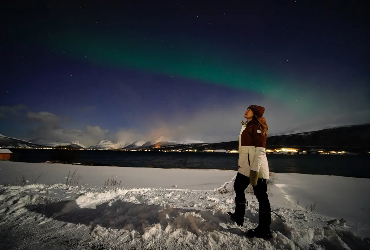 Marieke Geertsema and Northern Lights