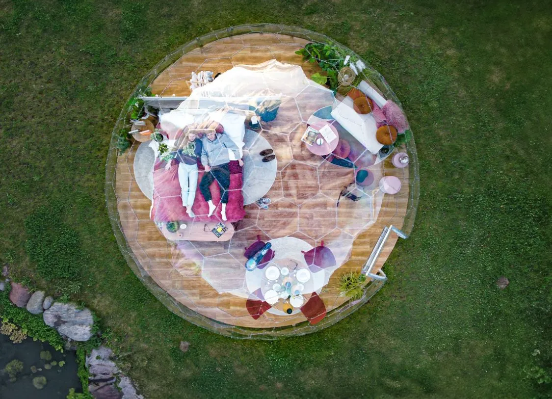 glamping couple's retreat
