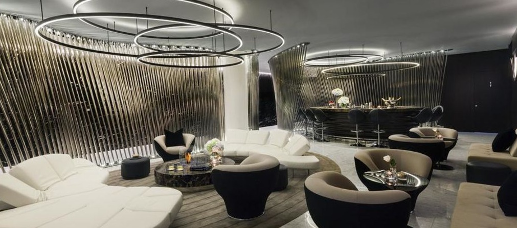 Luxuriöse Hotellobby