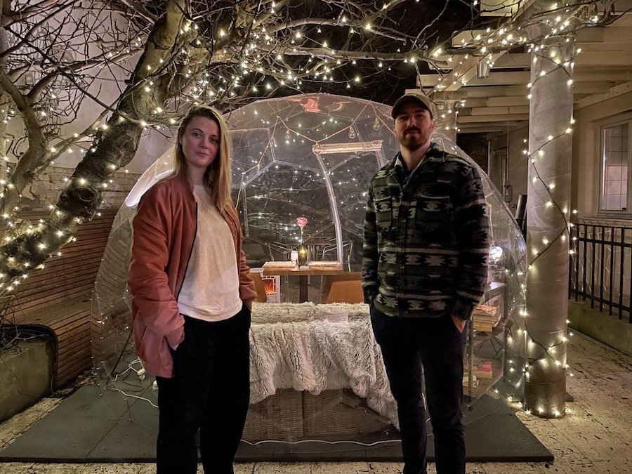 Brigitta Szászfai im Restaurant Teyfol in Szentendre