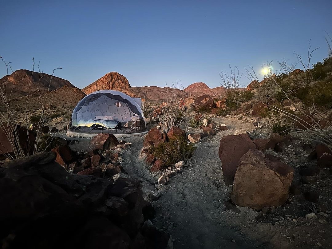 Un cadre unique pour le glamping des Space Cowboys