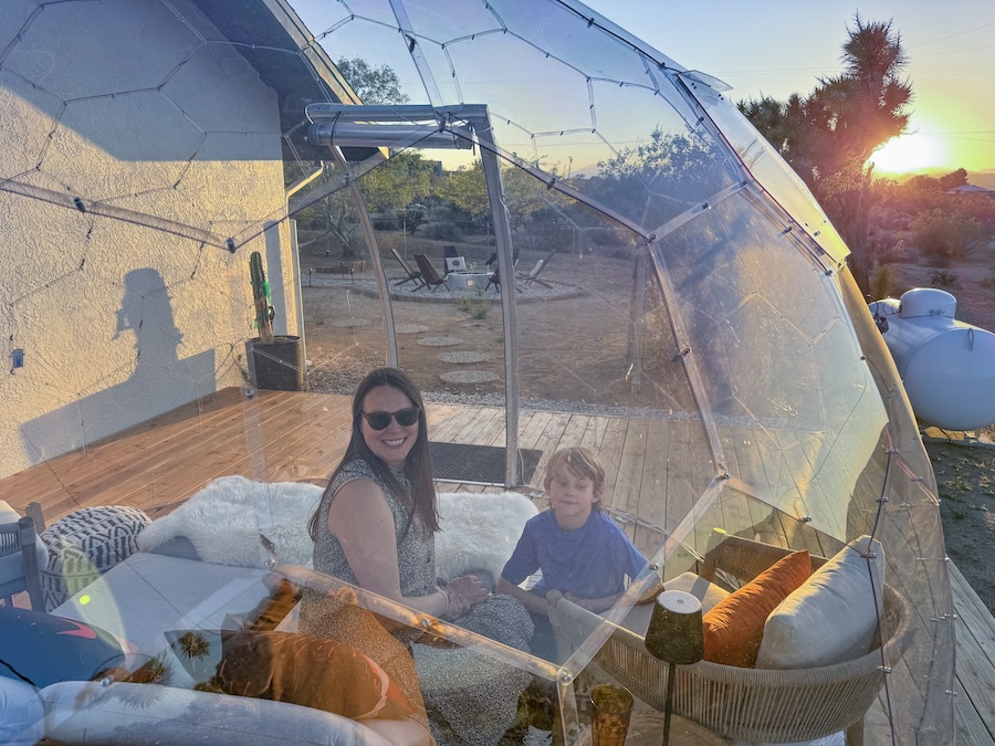 Hypedome au Desert Heart à Joshua Tree