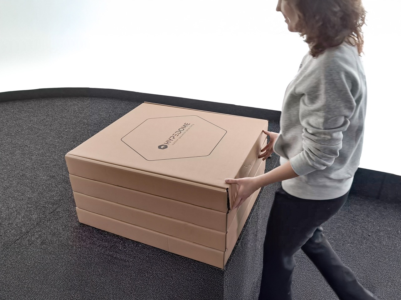 Unboxing della cupola da giardino Hypedome