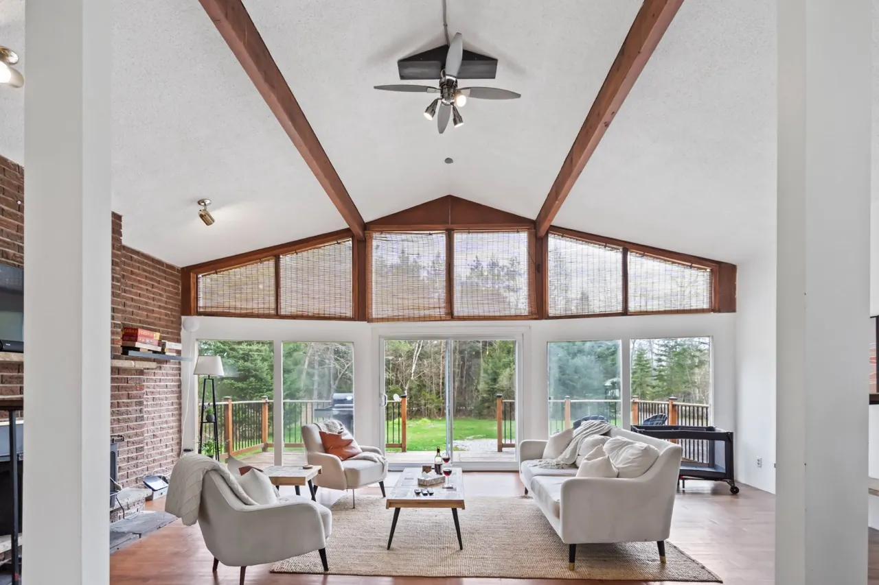 James Svetec's Airbnb cottage with a geodome in Canada