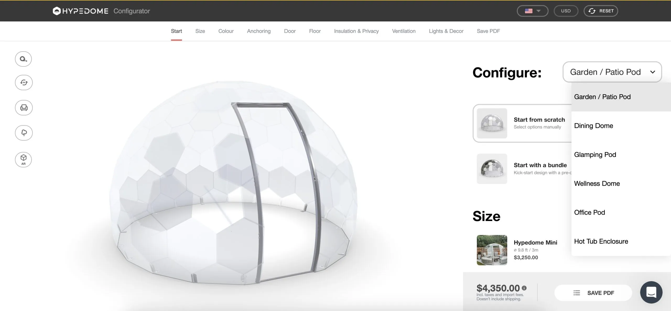 Dome design - choosing the geodesic dome purpose